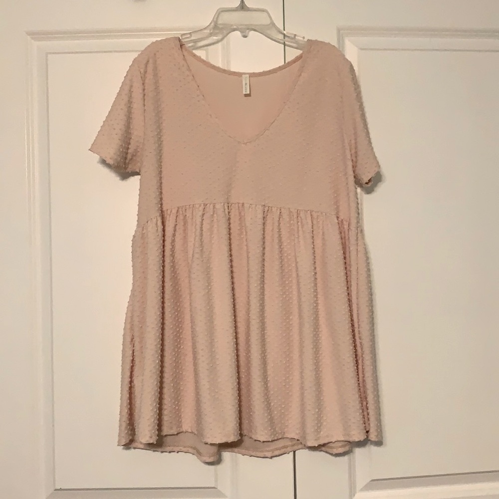 Pink Blush maternity top